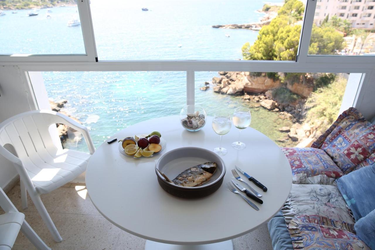 Apartment With A Great Sea View In The Best Location Of سانتا بونسا المظهر الخارجي الصورة